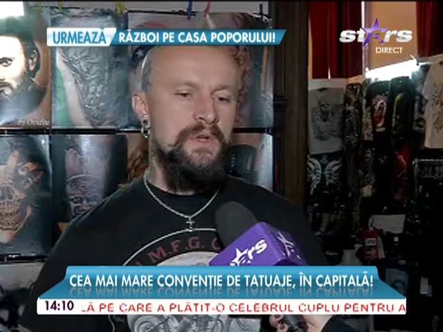 Cea mai tare convenţie de tatuaje, &icirc;n Capitală! Care sunt cele mai noi trenduri &icirc;n materie de desenare a pielii