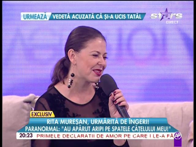 Rita Mureşan, urmărită de &icirc;ngeri! Paranormal: "Au apărut aripi pe spatele căţelul meu!" 2