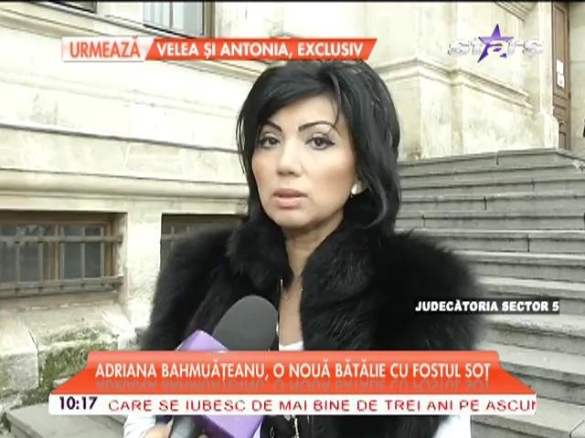 Informaţie de ultima oră! Adriana Bahmuţeanu, o nouă bătălie cu fostul soţ. Se luptă p&acirc;nă &icirc;n p&acirc;nzele albe pentru copiii ei