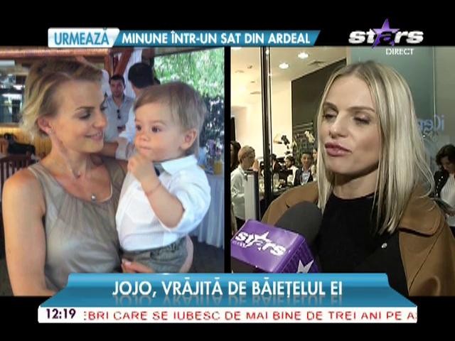 Jojo, vrăjită de băieţelul ei: "Vreau să fiu mami şi at&acirc;t"