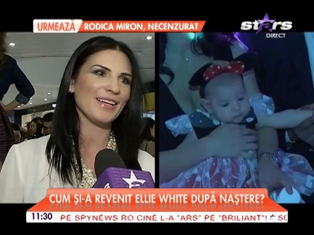 &Icirc;n sf&acirc;rşit, a descoperit secretul! Cum şi-a recuperat silueta Ellie White