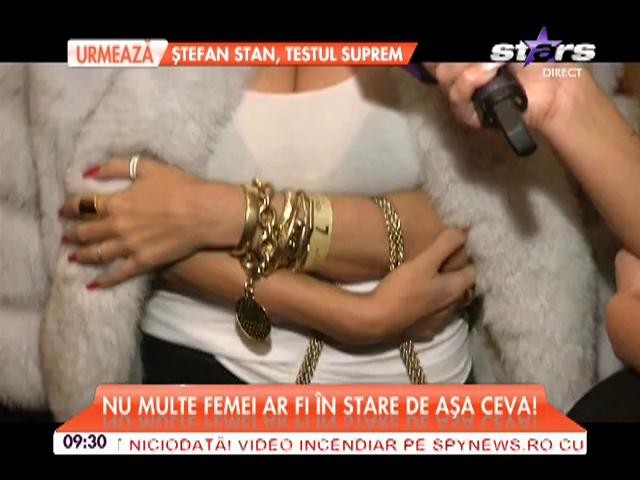 Raluca Bădulescu experimentează, după ce a slăbit 70 de kg. A trebuit să renunţe la asta de c&acirc;nd a devenit sirenă. Multe femei nu ar fi &icirc;n stare de aşa ceva
