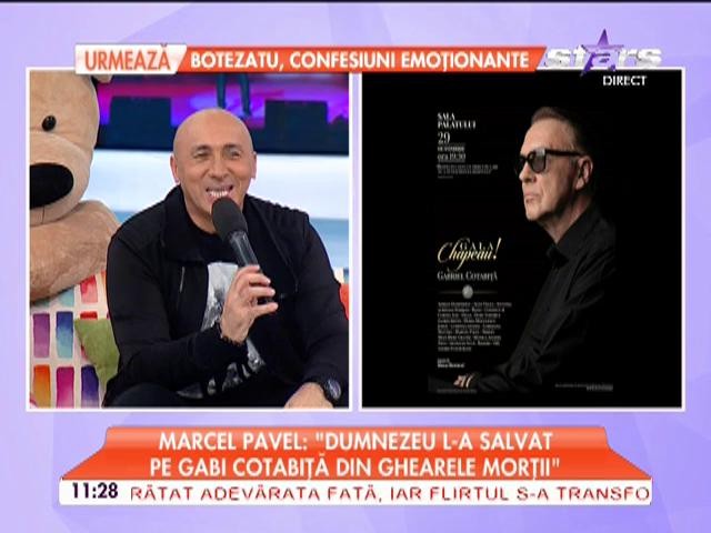 Marcel Pavel are probleme de sănătate! Artistul riscă să-şi piardă vocea