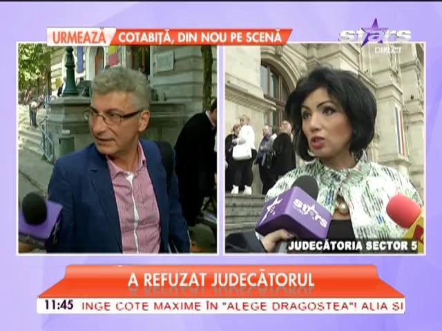 Adriana Bahmuţeanu, foc şi pară la Judecătorie: "Oameni buni, treziţi-vă!'