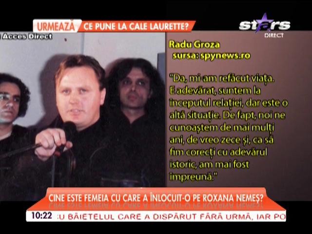 A dat o blondă focoasă pe o brunetă apetisantă. Cu ea a &icirc;nlocuit-o Radu Groza pe Roxana Nemeş