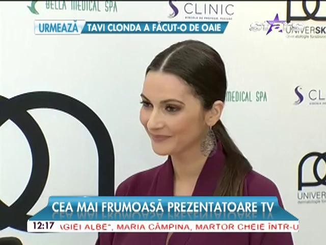 Andreea Berecleanu ştie secretul unei femei de succes. Cea mai frumoasa prezentatoare TV are o surpriză pentru doamne