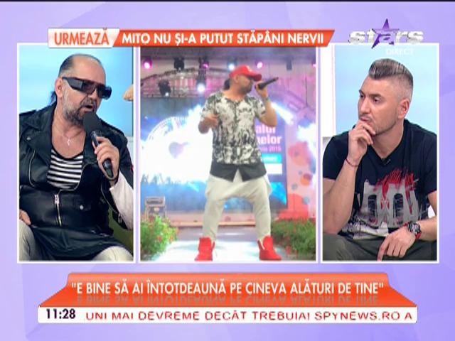 Daniel Iordăchioaie, apariţie inedită &icirc;n direct! Artistul şi-a schimbat look-ul, iar ţinuta lui a atras toate privirile