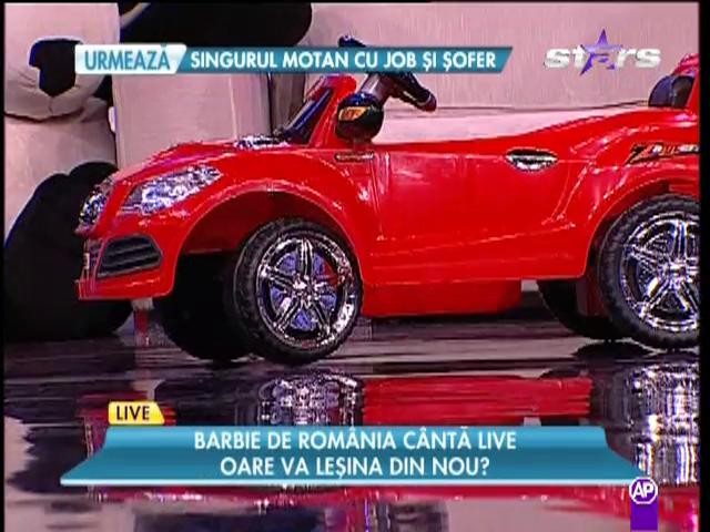 Moment neaşteptat! Barbie de Rom&acirc;nia a leşinat din nou &icirc;ntr-un platou de televiziune!