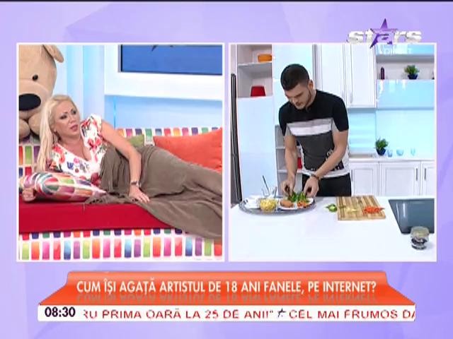 Raluca Dumitru, &icirc;n prosop la "Star Matinal"! Bruneta le-a dat startul bine bărbaţilor de luni dimineaţa