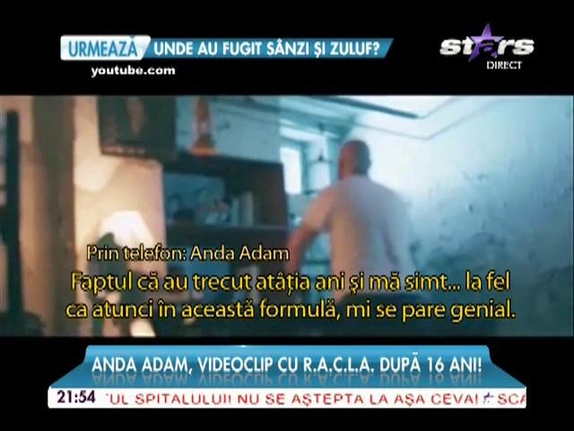 Anda Adam, videoclip cu R.A.C.L.A. după 16 ani! Continuarea hitului "Nu mă uita" din ani 90'! Ce spune artista despre noua piesă?
