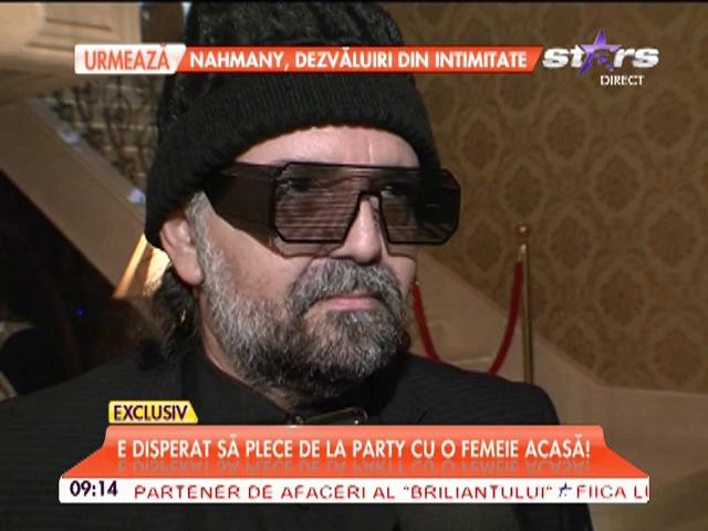 Apariţie senzaţională a lui Daniel Iordachioaie. A mers la un eveniment monden, cu g&acirc;ndul la "agăţat" femei