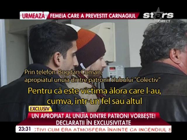 Prietenul lui Alin Anastasescu, unul dintre patronii clubului Colectiv, &icirc;i ia apărarea: "Cine suntem noi să-l blamăm pe el?"