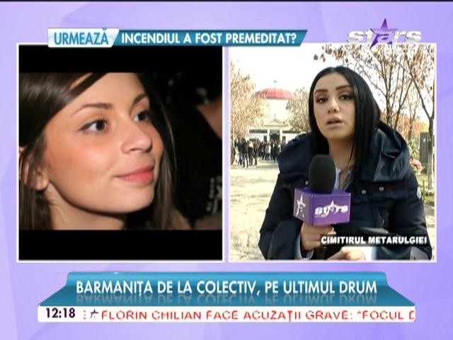 Bramaniţa de la Colectiv, condusă pe ultimul drum. Fata cu chip de &icirc;nger, pl&acirc;nsă de familie şi prieteni