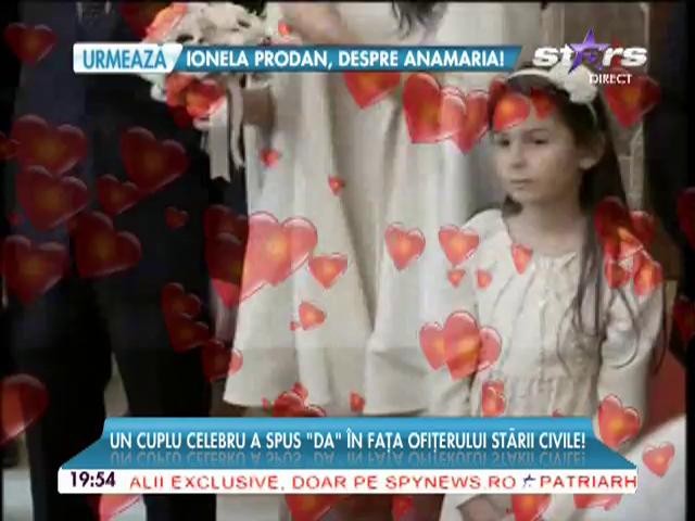 Primele declaraţii după ce şi-au spus "DA"! Anca Serea şi Adi S&icirc;nă, mai emoţionaţi ca niciodată