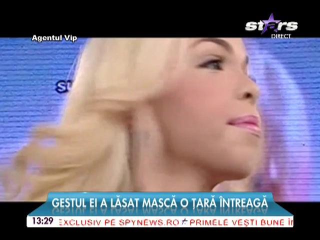 Barbie de Rom&acirc;nia s-a demachiat, &icirc;n direct! Gestul ei a lăsat mască o ţară &icirc;ntreagă