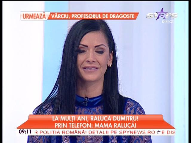 La mulţi ani, Raluca Dumitru! Surpriza &icirc;n direct, pentru asistentă TV