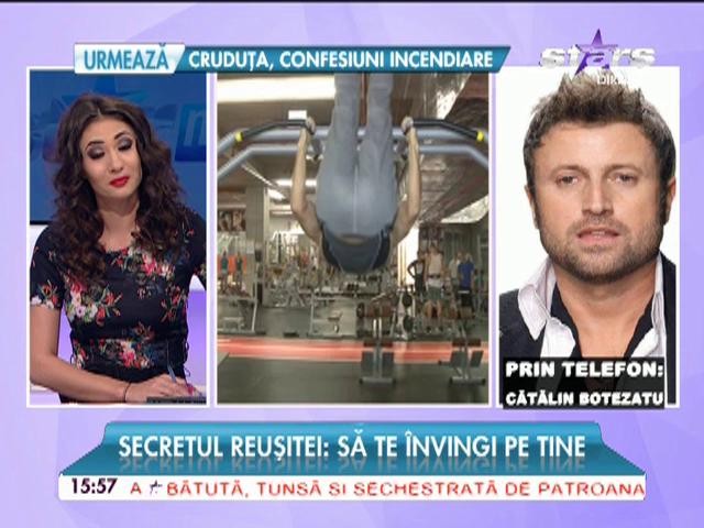 Cătălin Botezatu, despre viaţa de manechin: "Să fii fotomodel &icirc;nseamnă foarte multă muncă!"