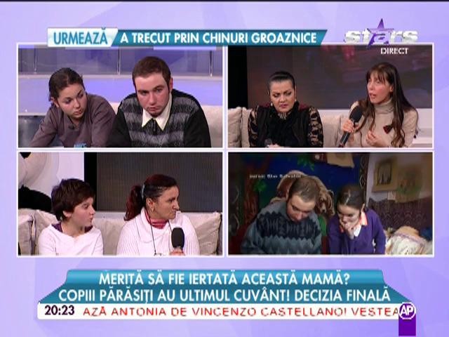 Mama care şi-a abandonat copiii se apără! A făcut declaraţii şocante: "Nu ştiu ce a fost &icirc;n capul meu!" 2