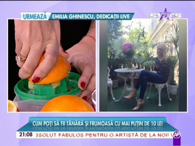 Vrei să arăţi mereu ca la 20 de ani? Valentina Pelinel &icirc;ţi spune secretul frumuseţii! Cum să faci o mască genială pentru tenul acneic