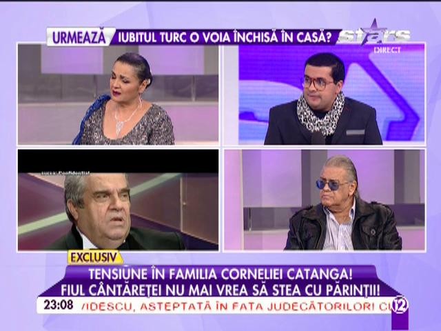 Cornelia Catanga a pl&acirc;ns &icirc;n hohote, la televizor: "&Icirc;mi este foarte greu!"
