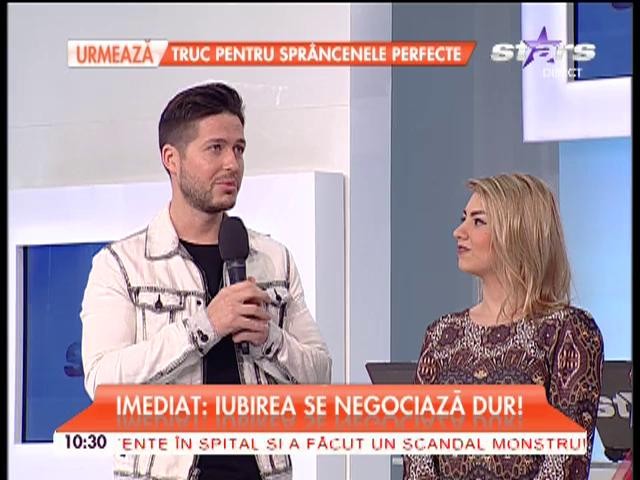 El este naşul copilului Andei Adam. Toată lumea paria pe altcineva, &icirc;nsă dezvăluirea a fost făcută azi, la TV!
