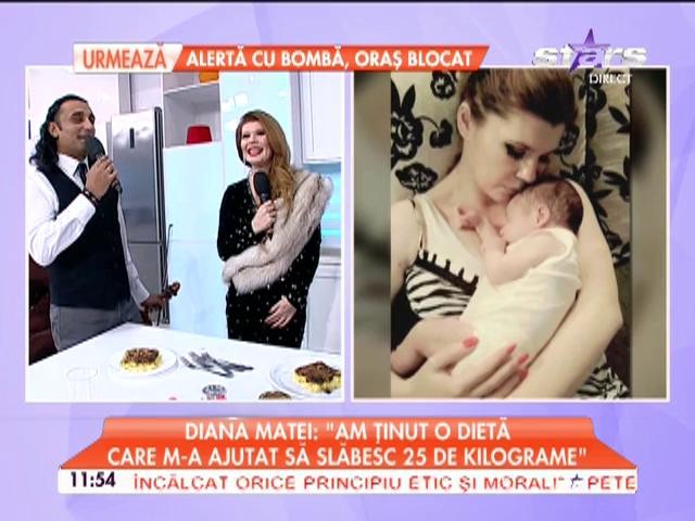 O c&acirc;ntăreaţă a slăbit 25 de kilograme miraculos după ce a născut! Ce dietă a urmat?