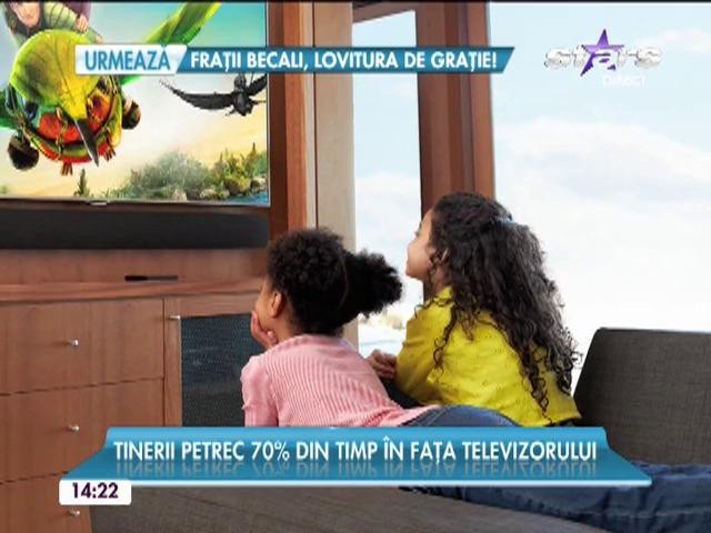 Astăzi este ziua mondială a televiziunii! Tinerii petrec 70% din timp &icirc;n faţa televizorului