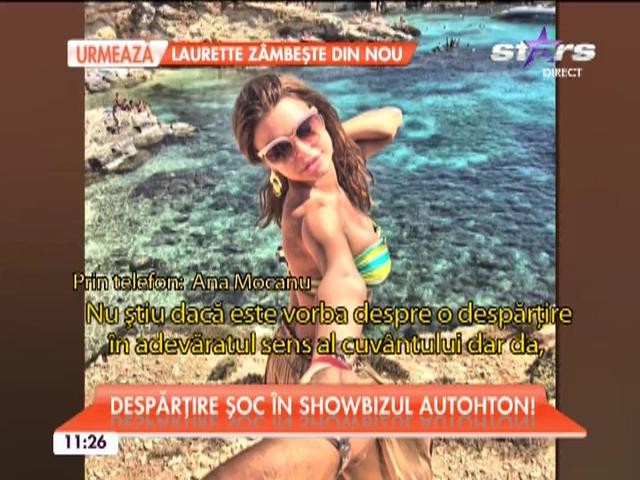 Primele declaraţii ale Anei Mocanu după despărţirea de iubitul ei: "Nu mai vorbim!"