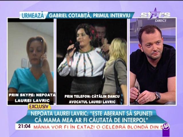 Nepoata Laurei Lavric face declaraţii despre proces!