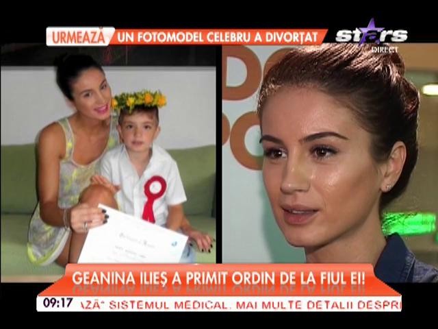 Gianina Ilieş a primit ordin de la fiul ei! Se va conforma frumoasa prezentatoare?