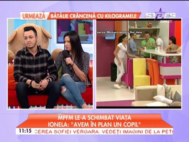 Ionela, de la "Mireasă pentru fiul meu", a pus capăt speculaţiilor, &icirc;n direct! Rocsana Marcu: "Cum te simţi ca viitoare mămică?"