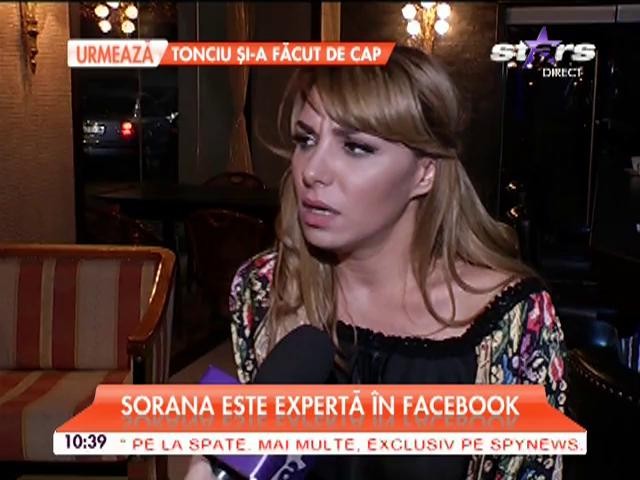 Sorana, ex- Asia, expertă &icirc;n reţelele de socilizare: "Postez tot felul de lucruri"