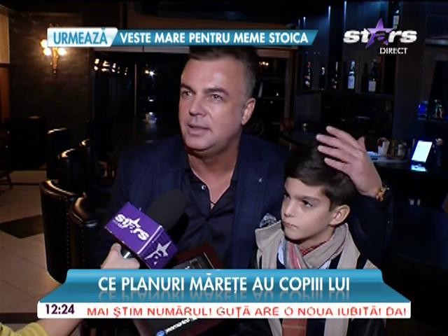 Tăticul Adrian Enache se confesează! Ce planuri măreţe au copiii lui