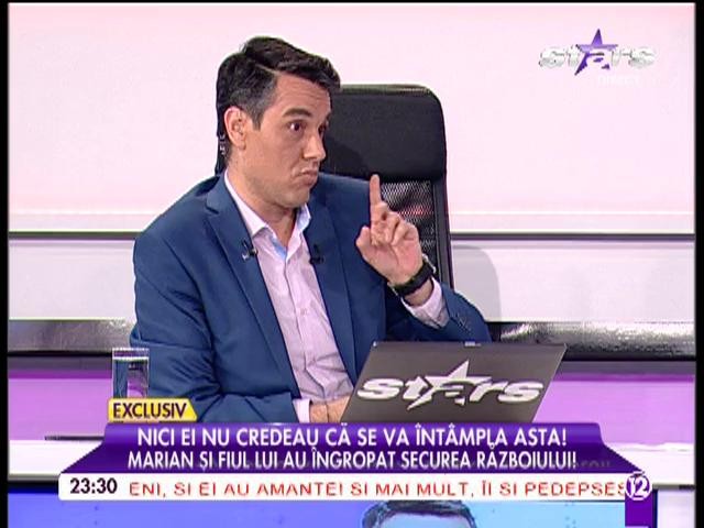 &Icirc;nt&acirc;lnire emoţionantă &icirc;ntre Marian Mexicanu' şi Edi Mexicanu'! După ce s-au certat, astăzi s-au &icirc;mbrăţişat la "Agentul VIP"