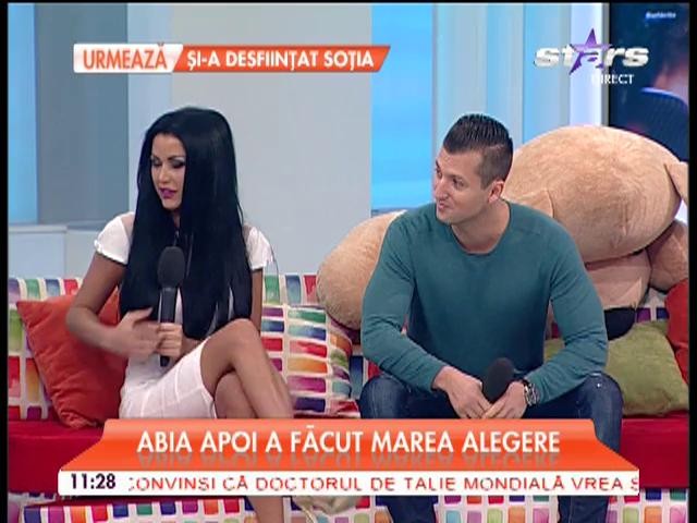 De ce l-a ales Daniela Crudu pe Valentin la "Burlăciţa"? Bruneta a şocat cu răspunsul ei: "M-a impresionat că a venit cu cardul!"