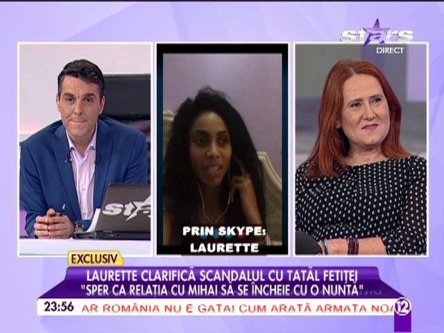 Laurette a aruncat bomba! Vorbeşte despre relaţia ei cu tatăl Serenei! "Eu sper să se termine cu o nuntă"