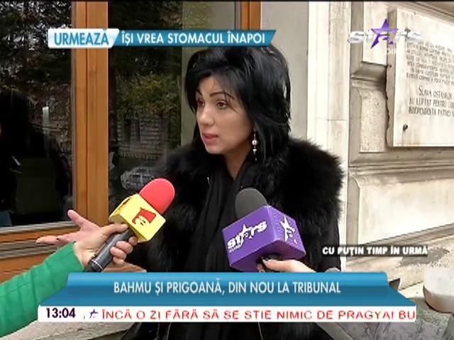 Adriana Bahmuţeanu şi Silviu Prigoană, din nou &icirc;n faţa instanţei: "Aş vrea ca soţul meu să &icirc;nţeleagă că are o problemă de psihiatrie!"