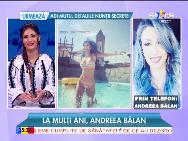 Fanii au surprins-o total de ziua ei! Ce cadou spectaculos a primit Andreea Bălan de ziua ei?