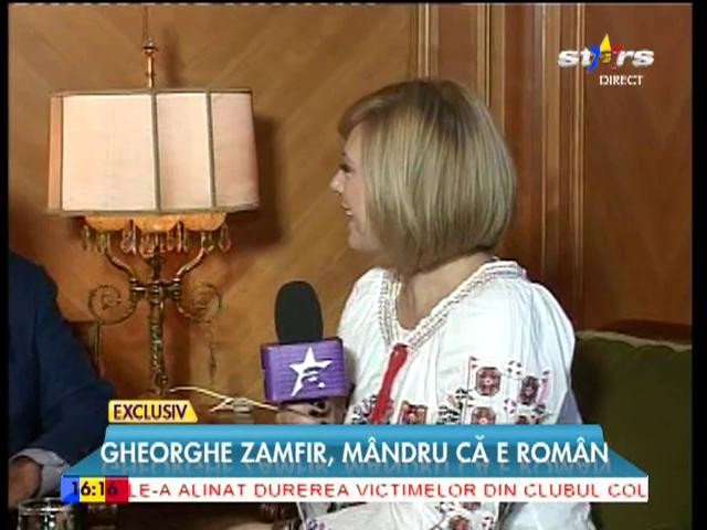 Gheorghe Zamfir, m&acirc;ndru că e rom&acirc;n! A dus faima ţării peste tot &icirc;n lume