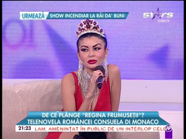 De ce pl&acirc;nge "Regina frumuseţii"? Telenovela rom&acirc;ncei Consuela di Mocanu: "M-a &icirc;nşelat cu o femeie mai t&acirc;nără dec&acirc;t mine, ur&acirc;tă şi nimfonă!"