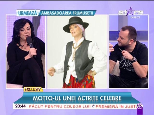 Carmen Tănase, declaraţie neaşteptată: "M-au atras doar milioanele de euro să joc acest rol!"