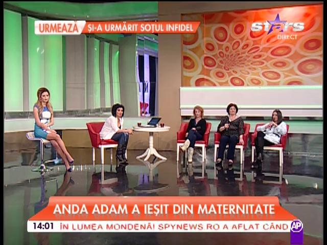 Anda Adam s-a externat! Primele imagini de la ieşirea vedetei din spital