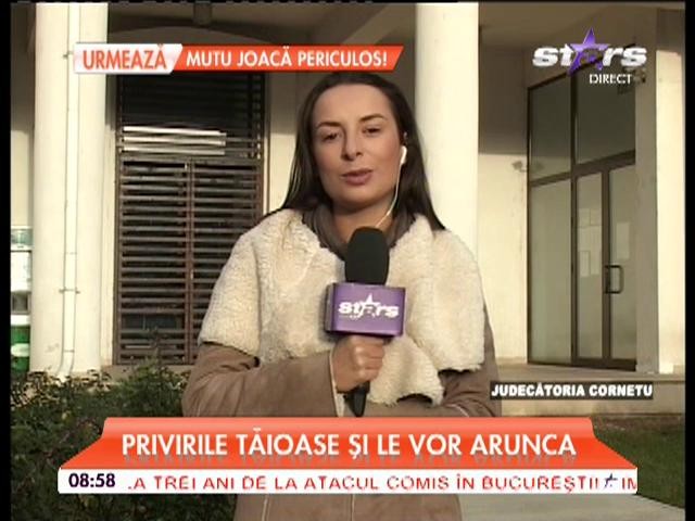 Nicolae Guţă şi Narcisa la judecătorie!