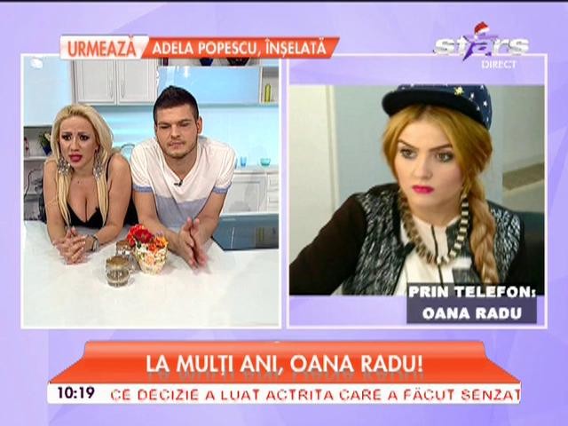 Oana Radu, surpriză din partea matinalilor de ziua ei: "Chiar nu mă aşteptam!"