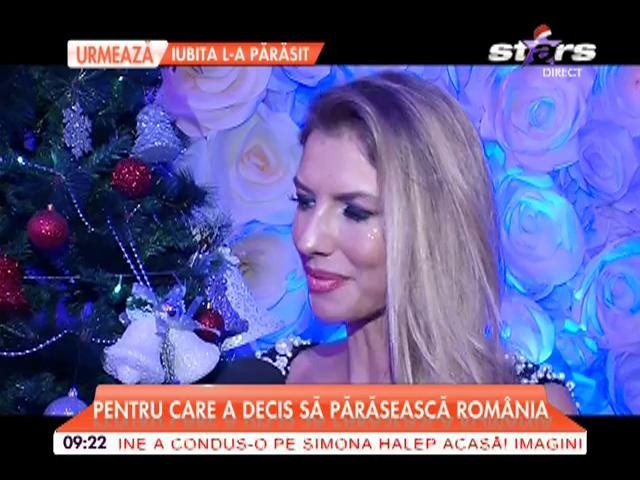 Are lumea la picioare, dar succesul l-a construit cu greu! Claudia Neghină a dezvăluit motivul pentru care a decis să părăsească Rom&acirc;nia!