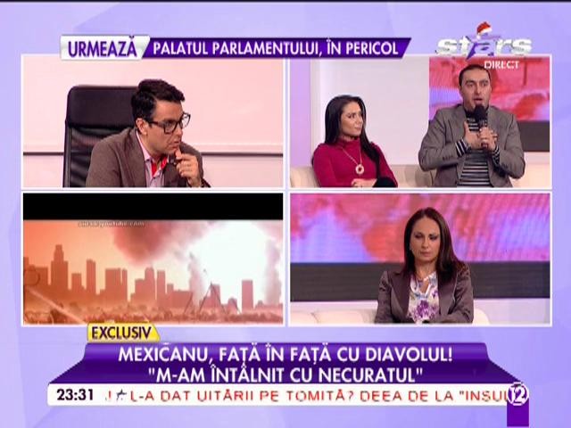 Lucifer i s-a arătat! "E un bărbat brunet, cu părul ondulat..."