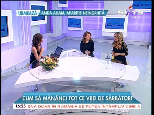 Cum să măn&acirc;nci de sărbători fără să te &icirc;ngraşi. &Icirc;nvaţă să combini alimentele!