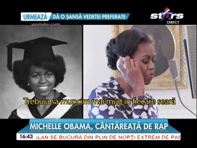 Michelle Obama s-a transformat &icirc;ntr-o rapperiţă de valoare!