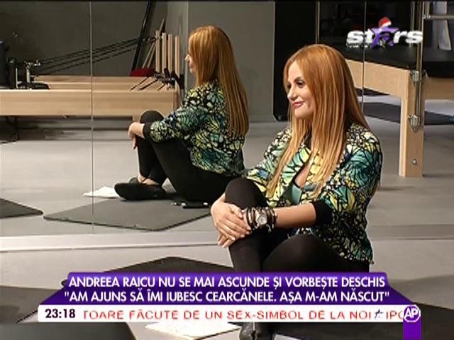 Andreea Raicu a mărturisit! "&Icirc;mi iubesc cearcănele şi pungile de la ochi"