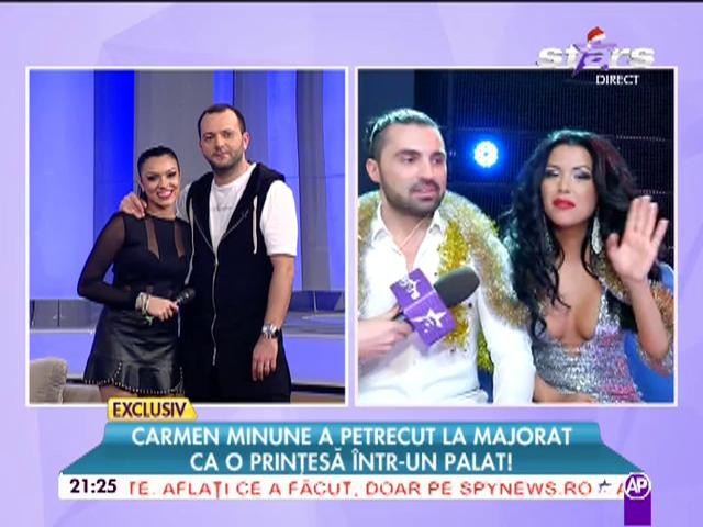 Daniela Crudu, dedicaţie specială pentru Carmen Minune! Ce zici? Are voce?